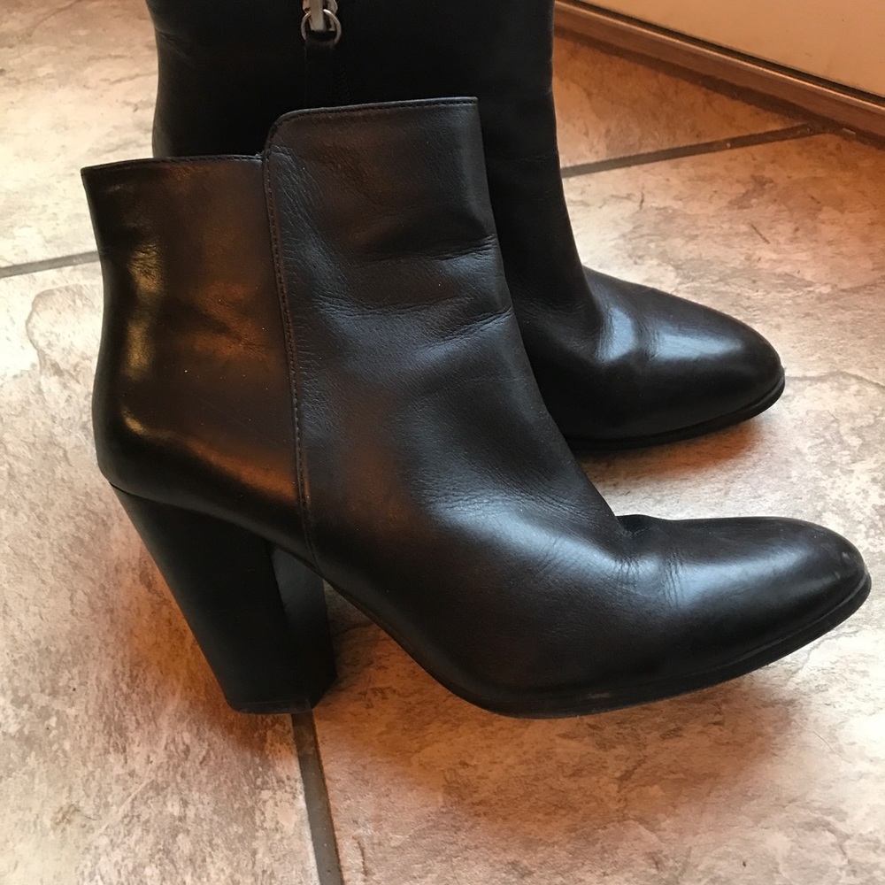 Black booties